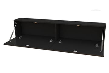 Narbonne Vegghengt 280 cm - Natur/Svart - Møbler - Mediamøbel & tv møbel - TV-møbelsett
