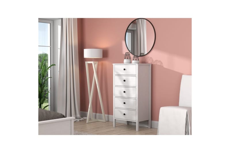 Navric TV-skap 58 cm - Natur/Hvit - Oppbevaring - Oppbevaringsmøbler - Kommode - Entrekommode