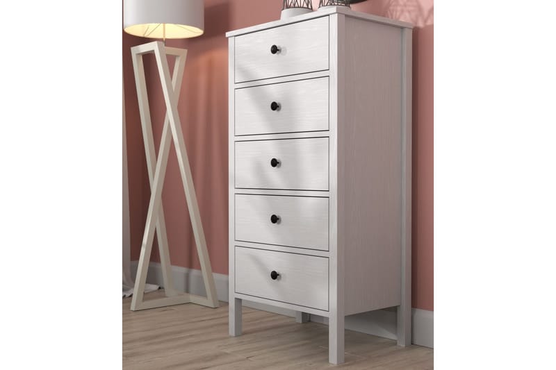 Navric TV-skap 58 cm - Natur/Hvit - Møbler - Mediamøbel & tv møbel - TV-skap