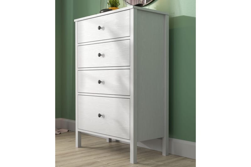 Navric TV-skap 77 cm - Natur/Hvit - Oppbevaring - Oppbevaringsmøbler - Kommode - Entrekommode