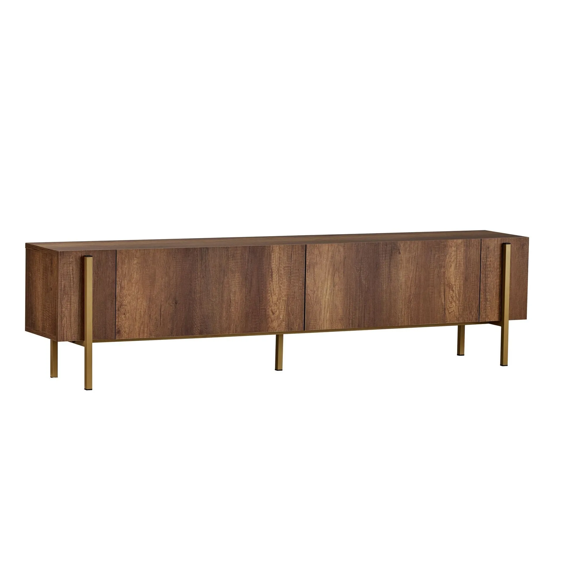 Nexus TV-benk 180 cm - Barok Walnut Gold