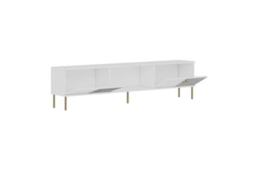 Neyra TV-benk 180 cm - Hvit - Møbler - Mediamøbel & tv møbel - TV-benk & mediabenk