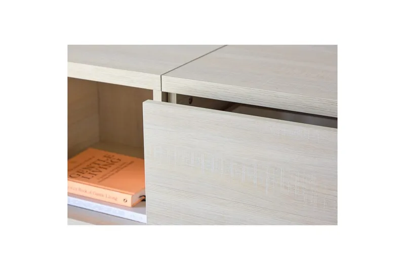 Nomi Tv-Stativ 35 Cm - Whitewash - Møbler - Mediamøbel & tv møbel - Mediestativ & veggfeste