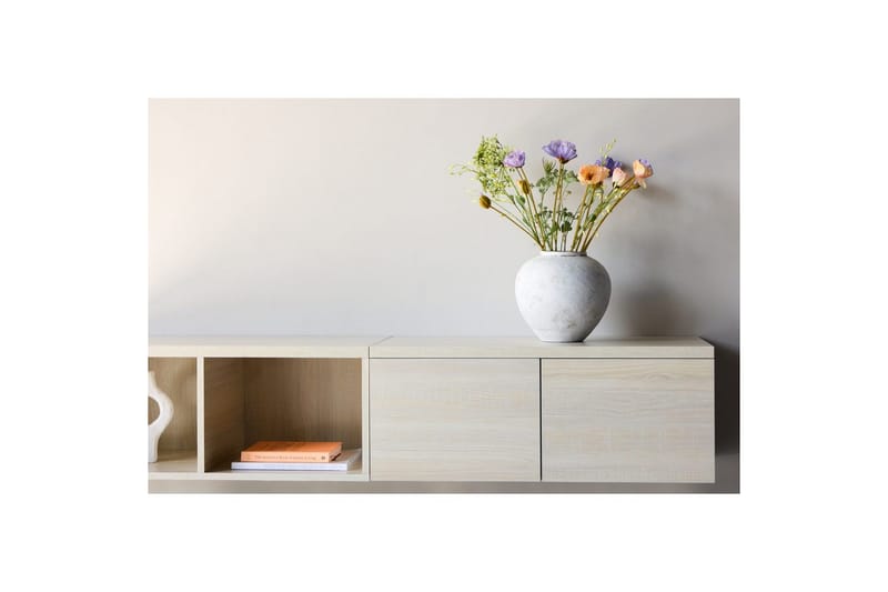 Nomi Tv-Stativ 35 Cm - Whitewash - Møbler - Mediamøbel & tv møbel - Mediestativ & veggfeste