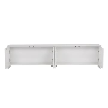 Nomira TV-benk 180 cm - Hvit - Møbler - Mediamøbel & tv møbel - TV-benk & mediabenk