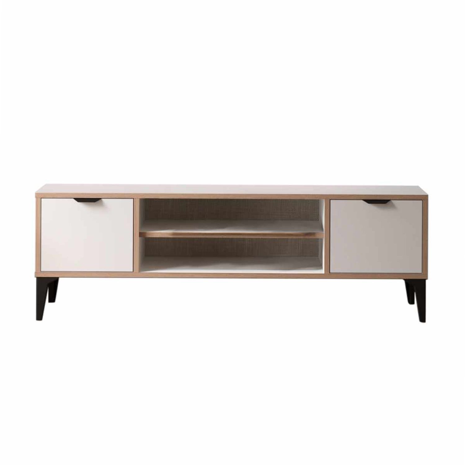 Olyros TV-benk 140 cm - Hvit