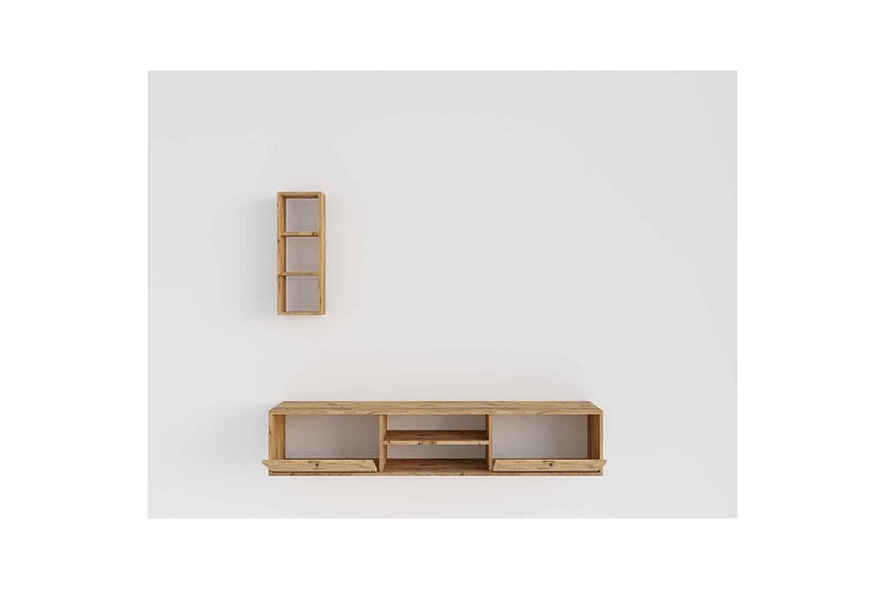 Palgrave Tv-stativ 35 cm - Eik - Møbler - Mediamøbel & tv møbel - Mediestativ & veggfeste