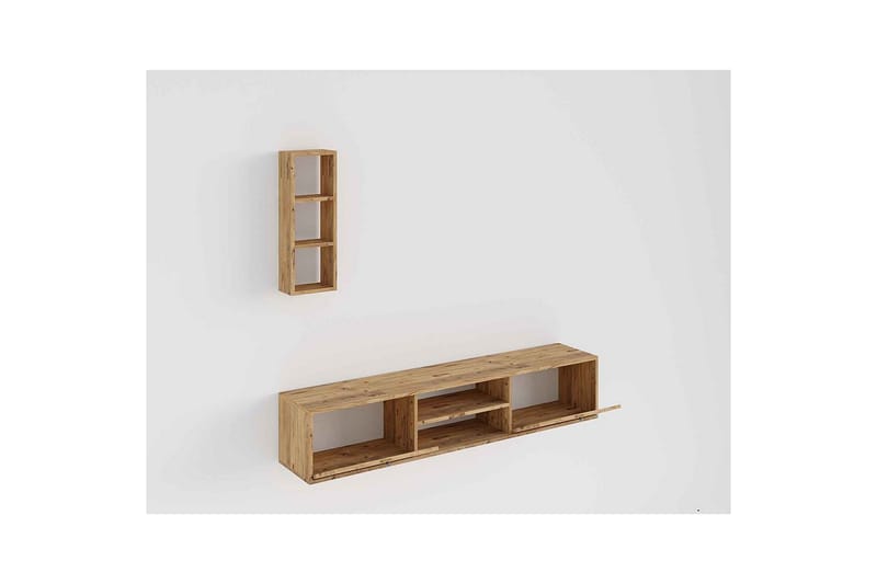 Palgrave Tv-stativ 35 cm - Eik - Møbler - Mediamøbel & tv møbel - Mediestativ & veggfeste
