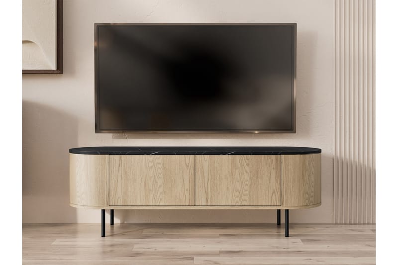 Pantego Tv-Benk 139x40 cm - Brun - Møbler - Mediamøbel & tv møbel - TV-benk & mediabenk