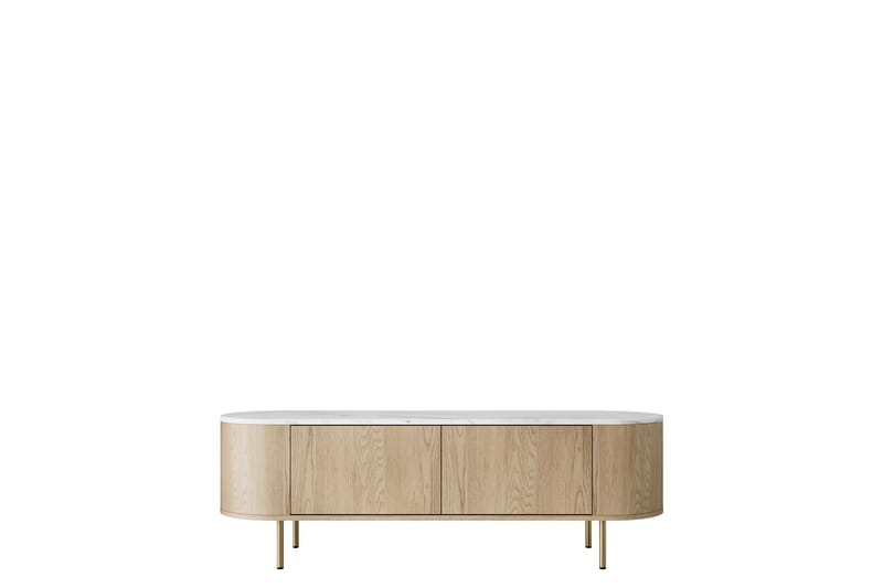 Pantego Tv-Benk 139x40 cm - Brun - Møbler - Mediamøbel & tv møbel - TV-benk & mediabenk