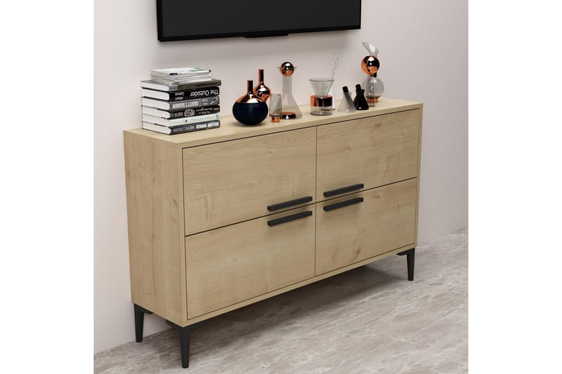 Patro TV-benk 120 cm - Eik - Møbler - Mediamøbel & tv møbel - TV-benk & mediabenk