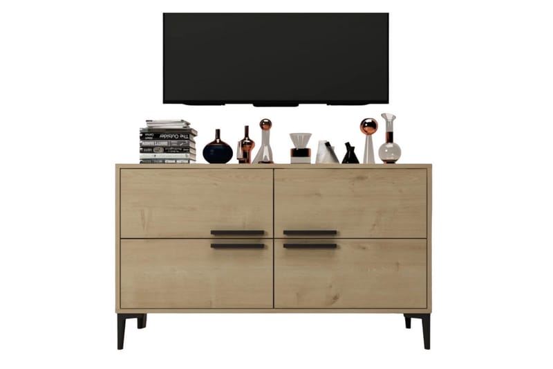 Patro TV-benk 120 cm - Eik - Møbler - Mediamøbel & tv møbel - TV-benk & mediabenk