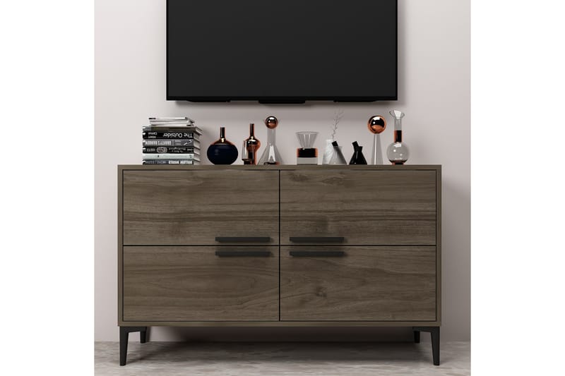 Patro TV-benk 120 cm - Valnøtt - Møbler - Mediamøbel & tv møbel - TV-benk & mediabenk