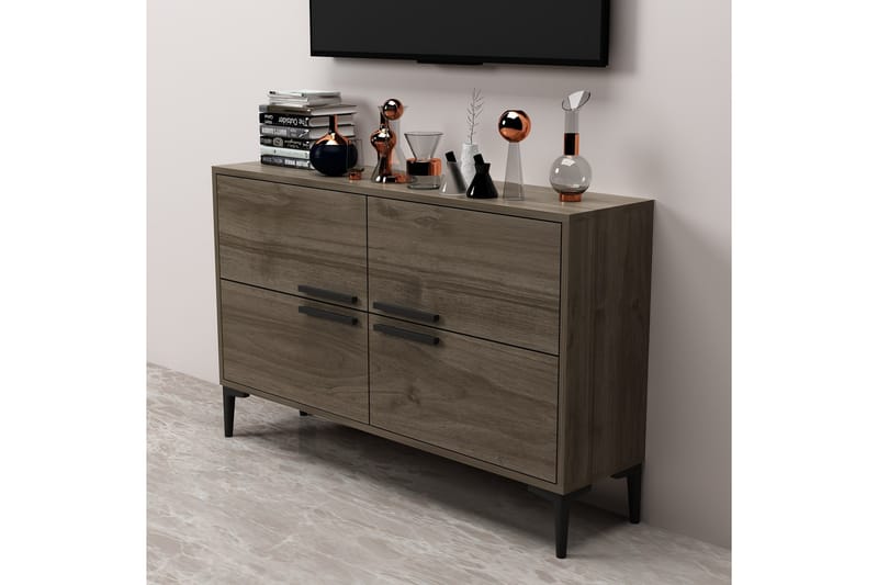 Patro TV-benk 120 cm - Valnøtt - Møbler - Mediamøbel & tv møbel - TV-benk & mediabenk