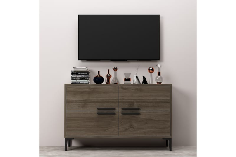 Patro TV-benk 120 cm - Valnøtt - Møbler - Mediamøbel & tv møbel - TV-benk & mediabenk