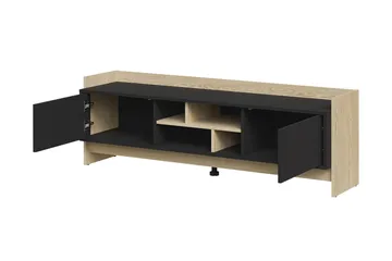 Polina TV-benk 150 cm - Brun / Svart - Møbler - Mediamøbel & tv møbel - TV-benk & mediabenk