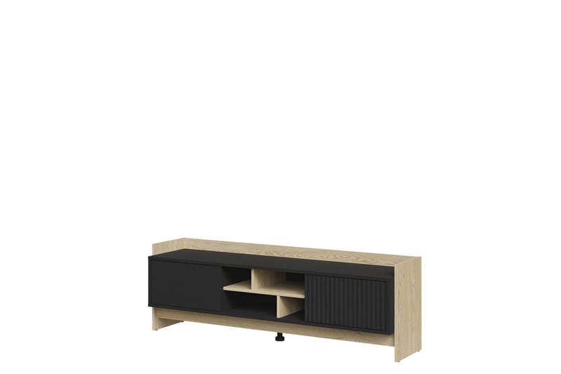 Polina TV-benk 150 cm - Brun / Svart - Møbler - Mediamøbel & tv møbel - TV-benk & mediabenk
