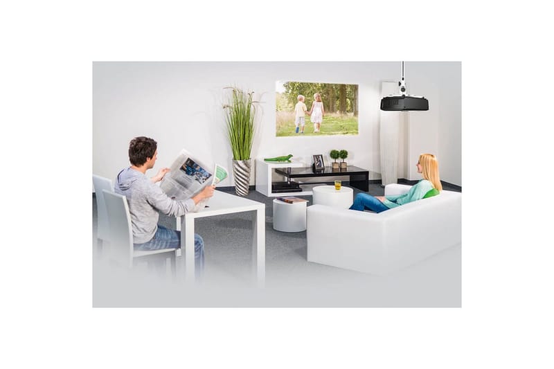 Prosjektorfeste Hama til tak og vegg hvit - Hvit - Møbler - Mediamøbel & tv møbel - Mediestativ & veggfeste