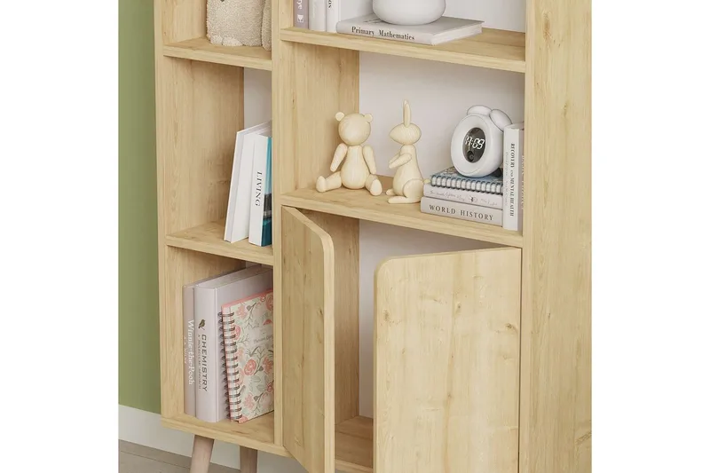Quorana Bokhylle 25 cm - Eik - Oppbevaring - Hyller - Bokhylle