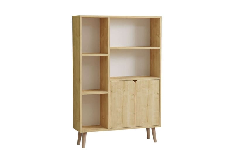 Quorana Bokhylle 25 cm - Eik - Oppbevaring - Hyller - Bokhylle
