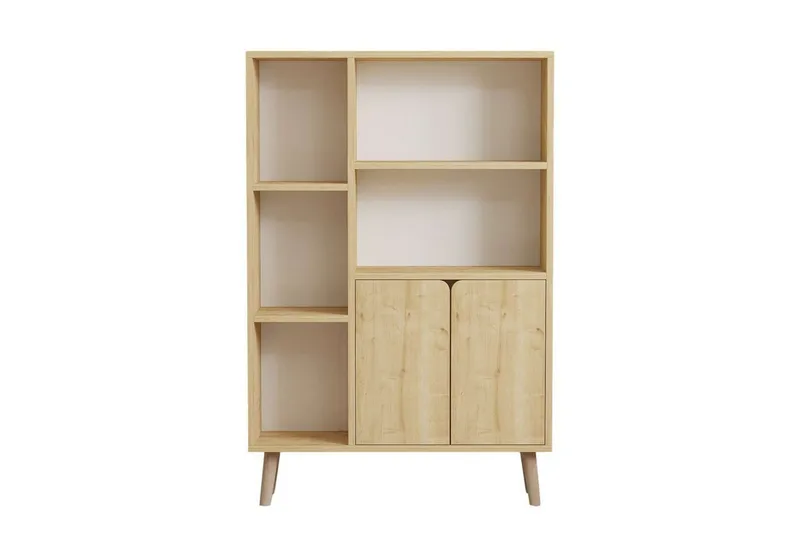 Quorana Bokhylle 25 cm - Eik - Oppbevaring - Hyller - Bokhylle