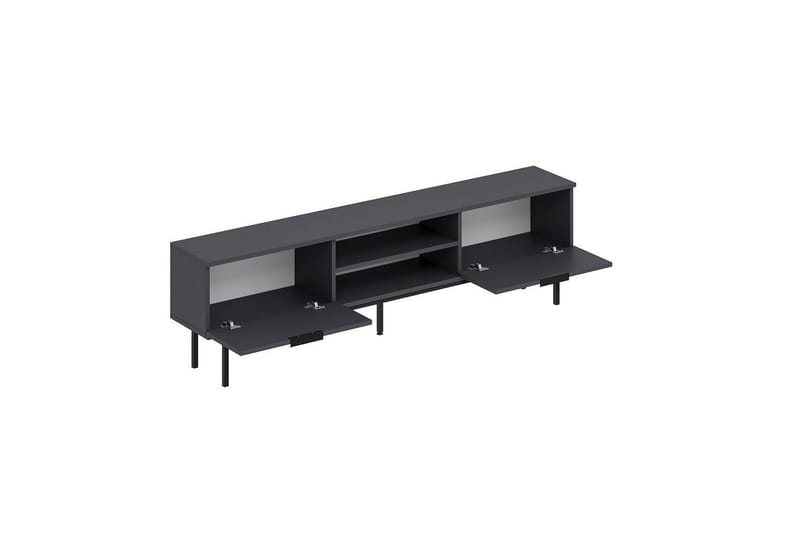 Ranjit TV-benk 180 cm - Antrasitt - Møbler - Mediamøbel & tv møbel - TV-benk & mediabenk