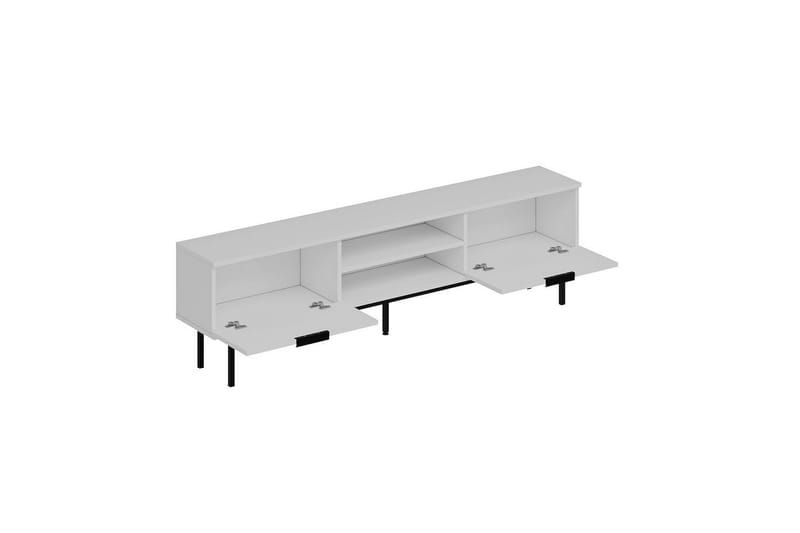 Ranjit TV-benk 180 cm - Hvit - Møbler - Mediamøbel & tv møbel - TV-benk & mediabenk