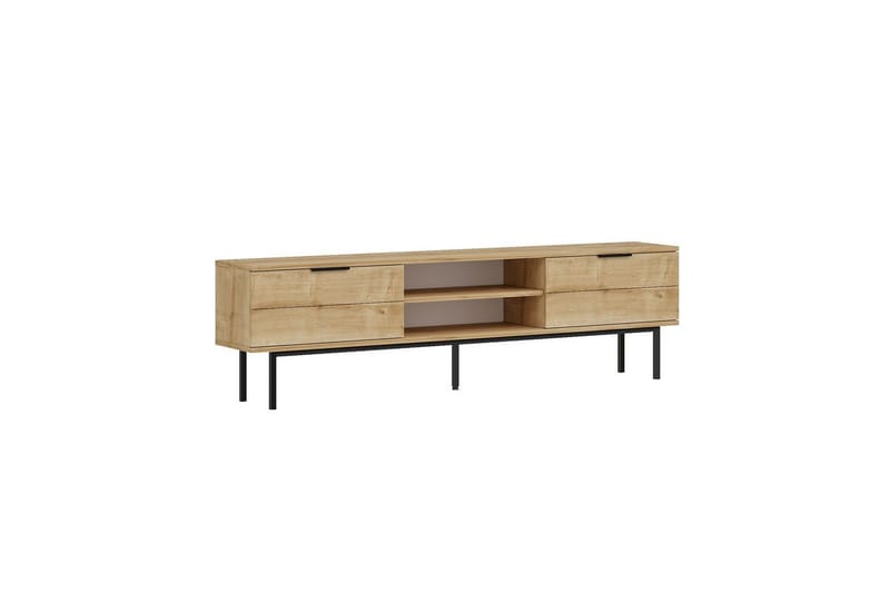 Ranjit TV-benk 180 cm - Natur - Møbler - Mediamøbel & tv møbel - TV-benk & mediabenk