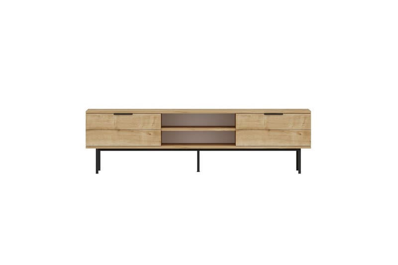 Ranjit TV-benk 180 cm - Natur - Møbler - Mediamøbel & tv møbel - TV-benk & mediabenk