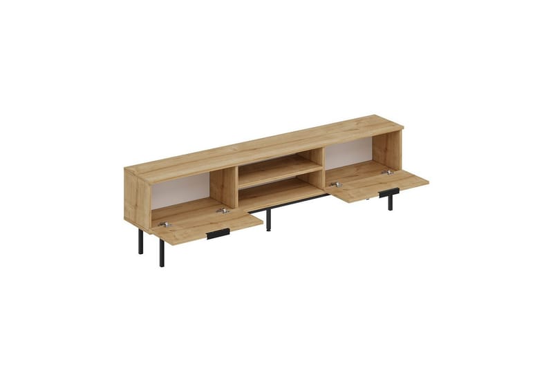 Ranjit TV-benk 180 cm - Natur - Møbler - Mediamøbel & tv møbel - TV-benk & mediabenk