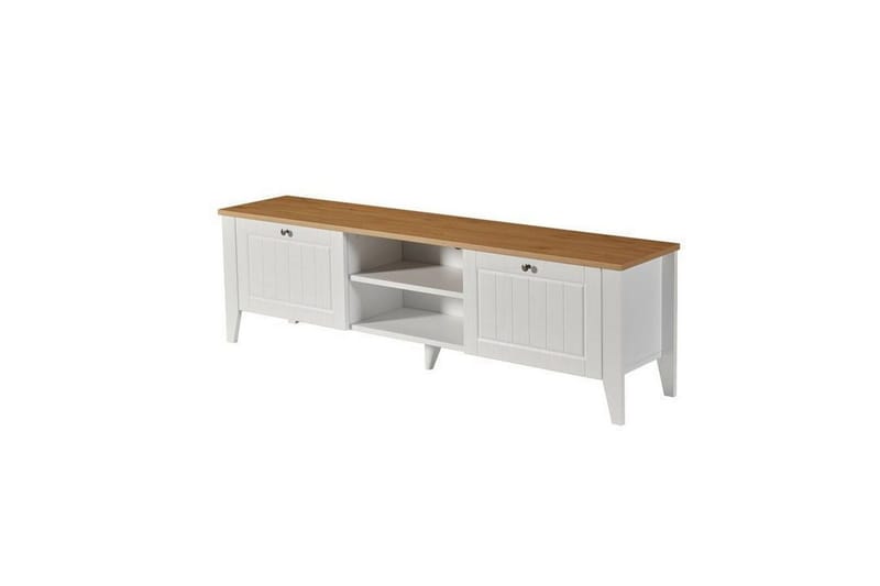 Ranko TV-benk 160 cm - Hvit - Møbler - Mediamøbel & tv møbel - TV-benk & mediabenk
