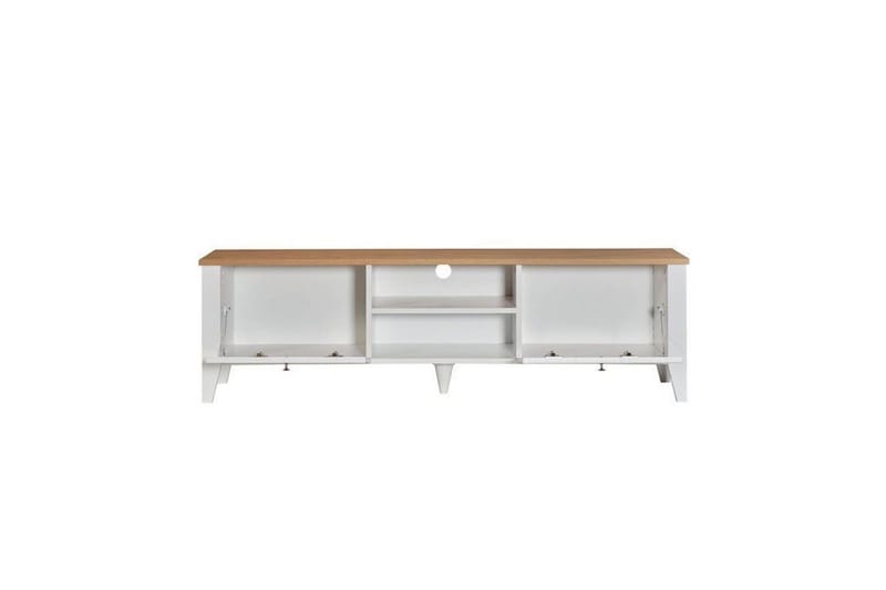 Ranko TV-benk 160 cm - Hvit - Møbler - Mediamøbel & tv møbel - TV-benk & mediabenk