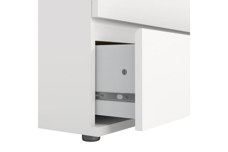 Rengo TV-stativ 107 cm - Hvit - Møbler - Mediamøbel & tv møbel - Mediestativ & veggfeste