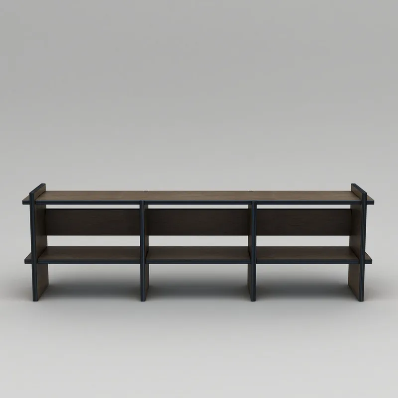 Ropira TV-benk 220 cm - Valnøtt - Møbler - Mediamøbel & tv møbel - Mediestativ & veggfeste