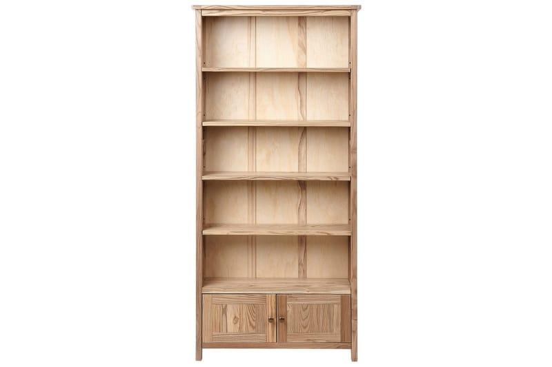 Salton Bokhylle 85 cm i Eik - Lysebrun - Oppbevaring - Hyller - Bokhylle