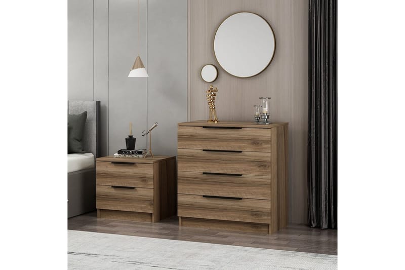 Serin TV-skap 73 cm - Valnøtt - Møbler - Mediamøbel & tv møbel - TV-skap