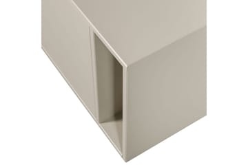 Settle Gulvstående TV-benk 108 cm med Oppbevaring i Furu - Lys Beige - Møbler - Mediamøbel & tv møbel - TV-benk & mediabenk
