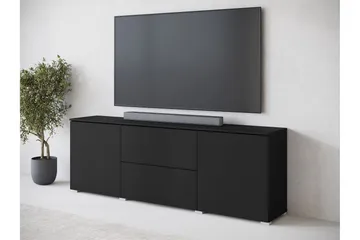 Sherie TV-benk 180 cm - Svart - Møbler - Mediamøbel & tv møbel - TV-benk & mediabenk