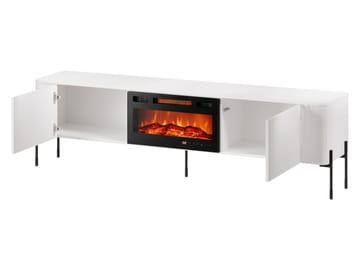 Sherie TV-benk 190 cm - Hvit - Møbler - Mediamøbel & tv møbel - TV-benk & mediabenk