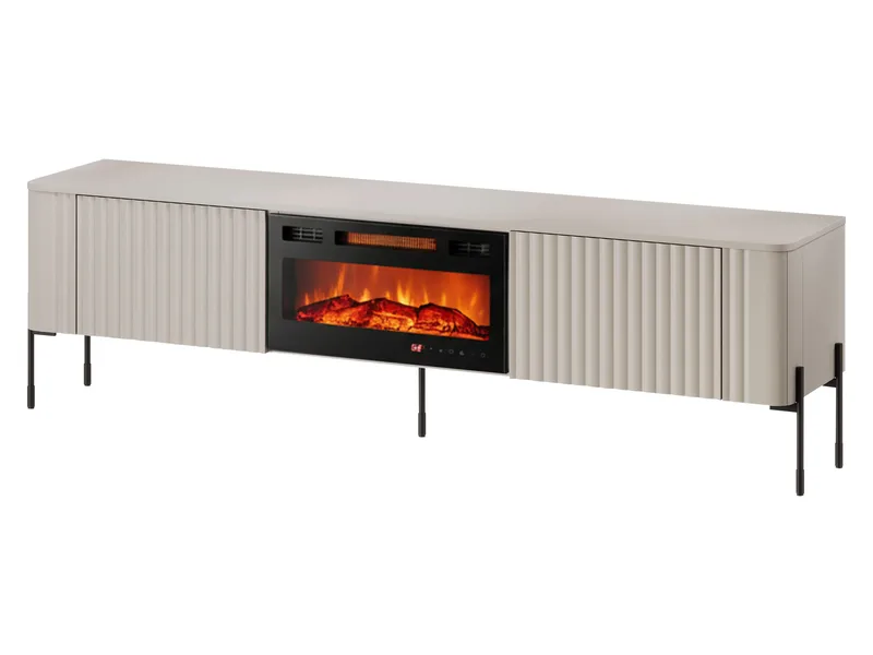 Sherie TV-benk 190 cm, kasjmir