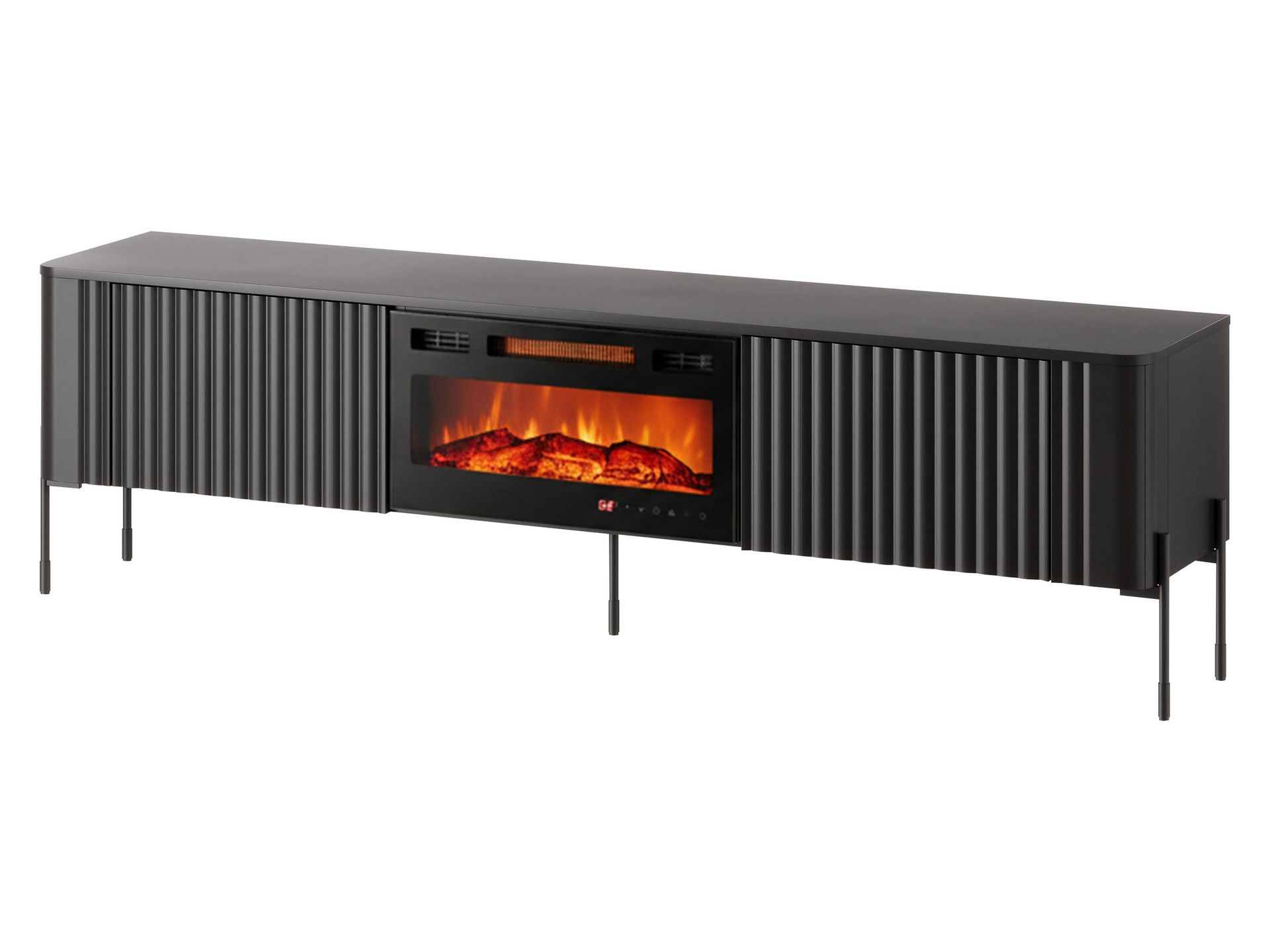 Sherie TV-benk 190 cm - Svart