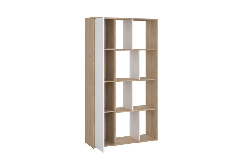 Shivani Bokhylle 89 cm - Natur/Hvit - Oppbevaring - Hyller - Bokhylle