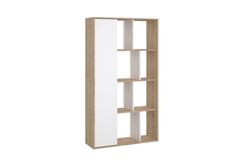 Shivani Bokhylle 89 cm - Natur/Hvit - Oppbevaring - Hyller - Bokhylle