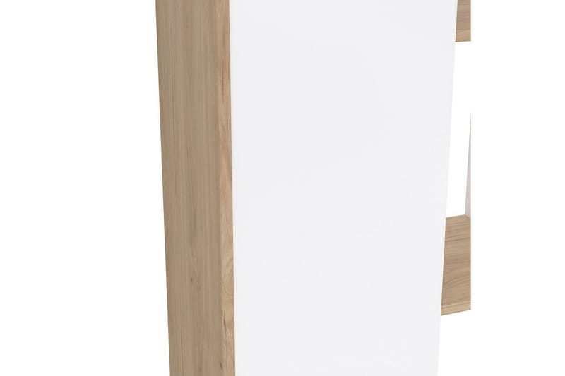 Shivani Bokhylle 89 cm - Natur/Hvit - Oppbevaring - Hyller - Bokhylle