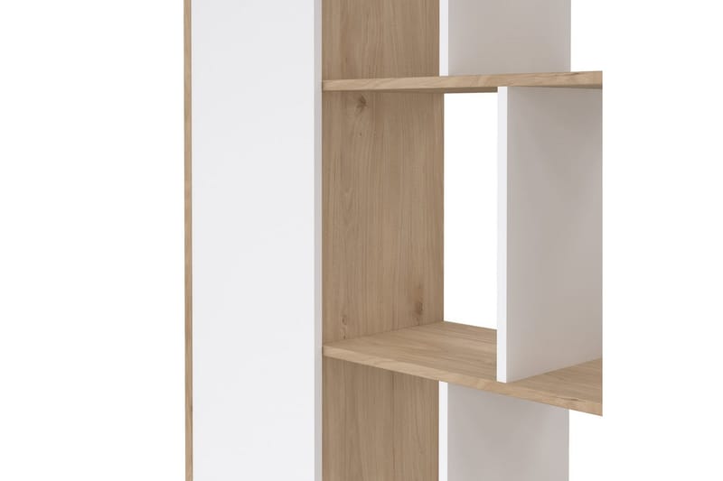 Shivani Bokhylle 89 cm - Natur/Hvit - Oppbevaring - Hyller - Bokhylle