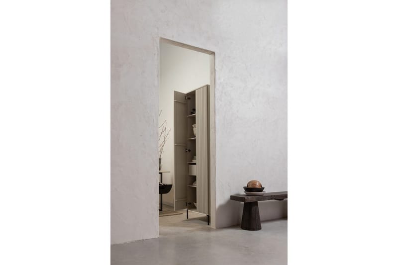 Skap New Gravure - Beige - Oppbevaring - Skap - Oppbevaringsskap