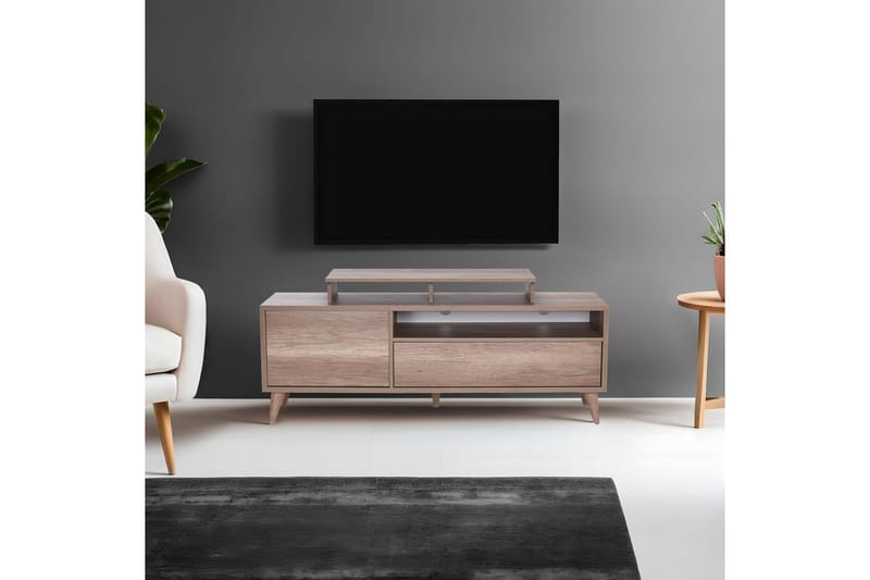 Sosan TV-benk 150 cm - Beige - Møbler - Mediamøbel & tv møbel - TV-benk & mediabenk