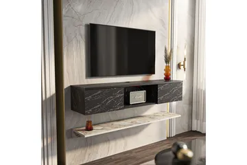 Sovric TV-benk 140 cm - Hvit - Møbler - Mediamøbel & tv møbel - TV-benk & mediabenk