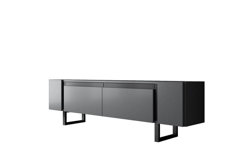 Sozi TV-benk 180 cm - Svart/Antrasitt - Møbler - Mediamøbel & tv møbel - TV-benk & mediabenk