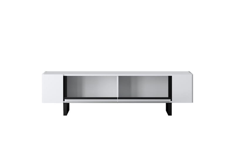 Sozi TV-benk 180 cm - Svart/Hvit - Møbler - Mediamøbel & tv møbel - TV-benk & mediabenk